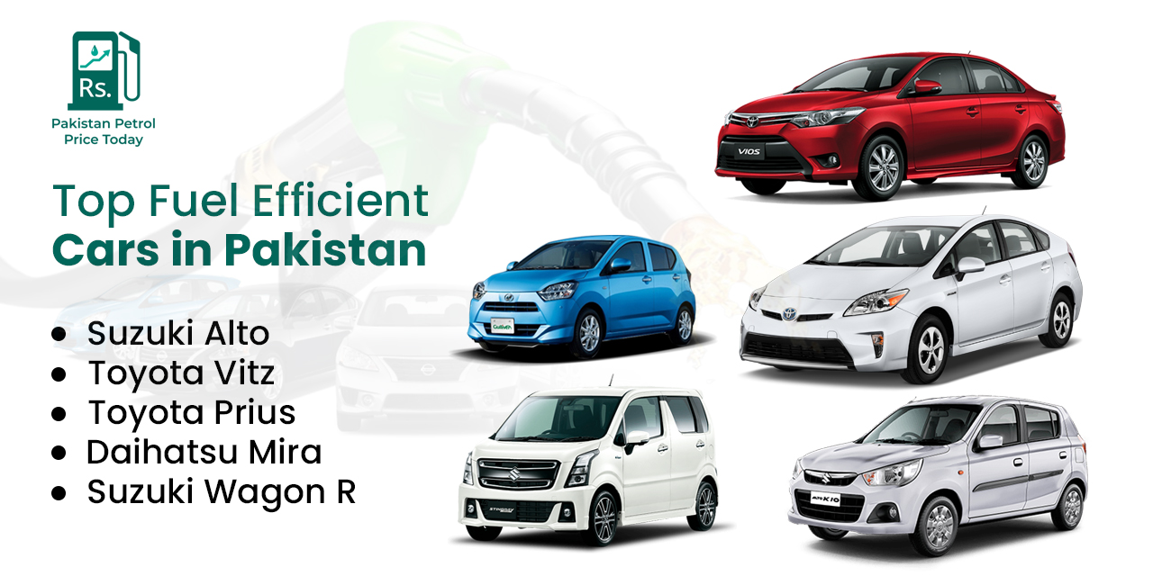 Top Fuel Efficient Cars in Pakistan